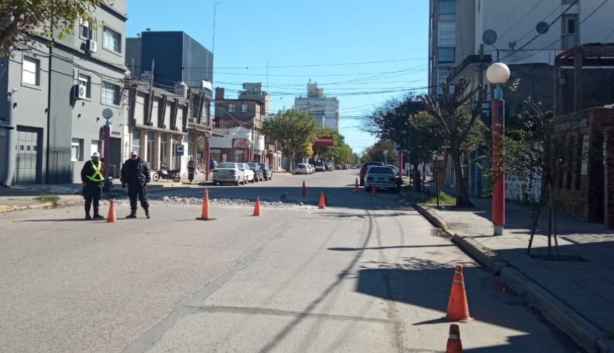 Estiman que el desvío del tránsito por calle San Martín se mantendrá por 20 días más